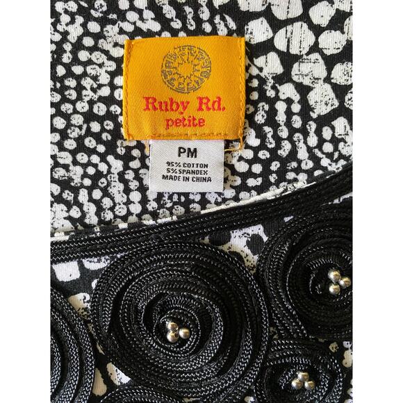 Lot of 2 Ruby Rd. Petite Medium tops - Picture 7 of 7